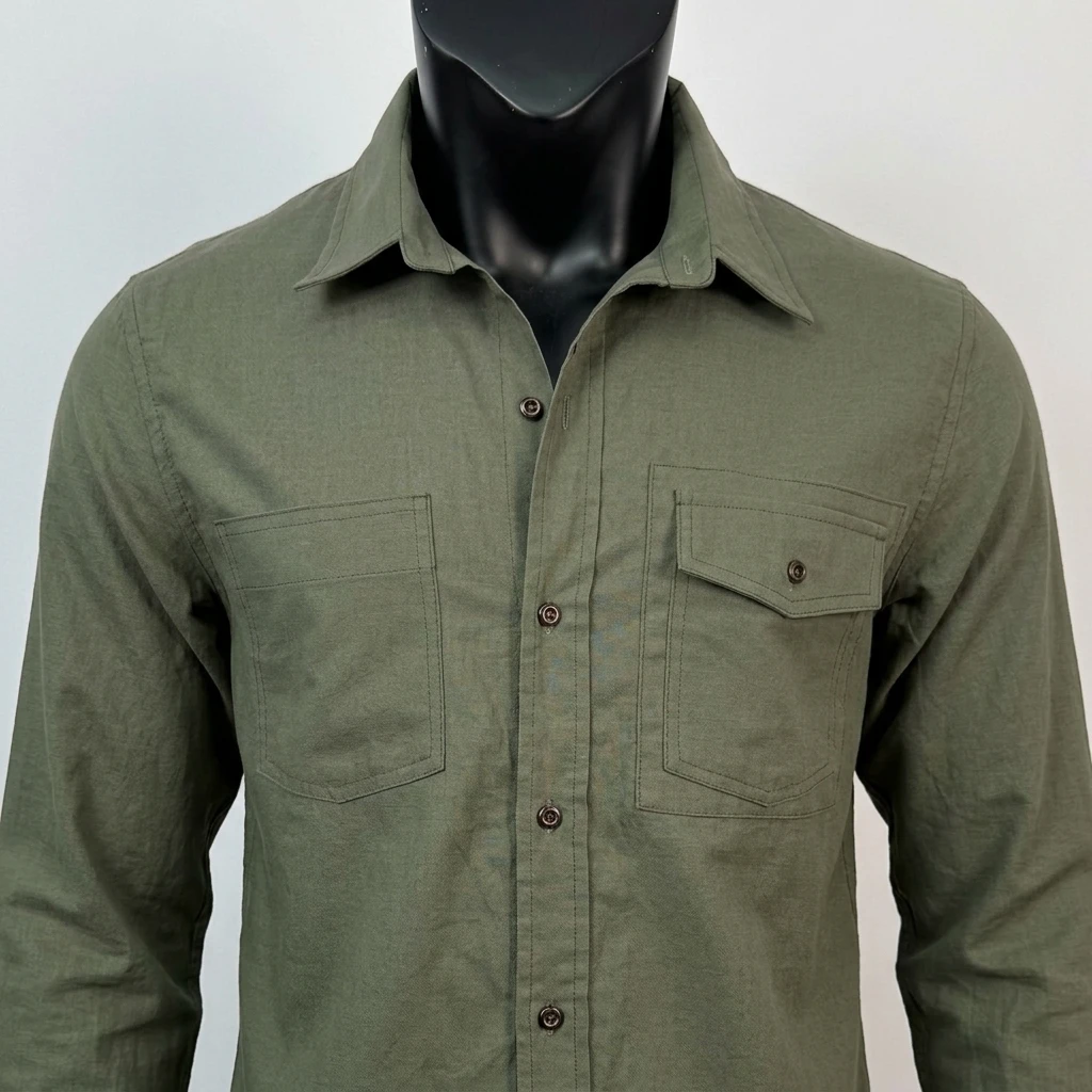 Spring Summer Mens Solid Color Long Sleeve Business Shirt Thin Lightweight Cotton Top Casual Pocket Comfortable American Retro
Spring Summer Mens Solid Color Long Sleeve Business Shirt Thin Lightweight Cotton Top Casual Pocket Comfortable American Retro