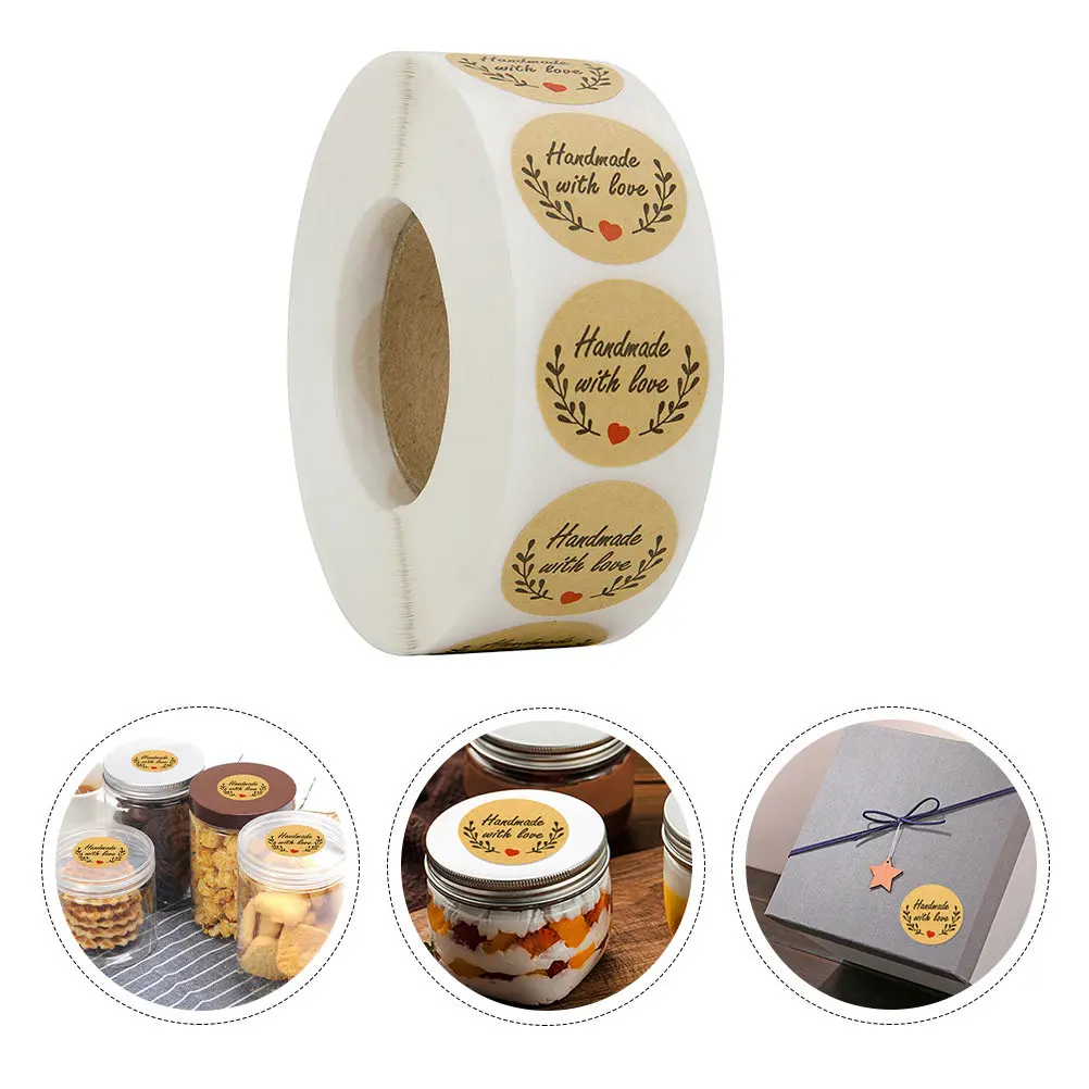 5 Rolls Strong Adhesive Holiday Label Stickers Gift Sealing Stickers for Wedding Party Baking Decor Cake Bag Box Wrapper Sealing
5 Rolls Strong Adhesive Holiday Label Stickers Gift Sealing Stickers for Wedding Party Baking Decor Cake Bag Box Wrapper Sealing