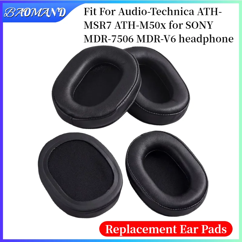 Ear Pads Cover for Audio-Technica ATH-MSR7 ATH-M50x for SONY MDR-7506 MDR-V6 Headphones Ear Cushion Cups ,Ear Cover Earpads
Ear Pads Cover for Audio-Technica ATH-MSR7 ATH-M50x for SONY MDR-7506 MDR-V6 Headphones Ear Cushion Cups ,Ear Cover Earpads