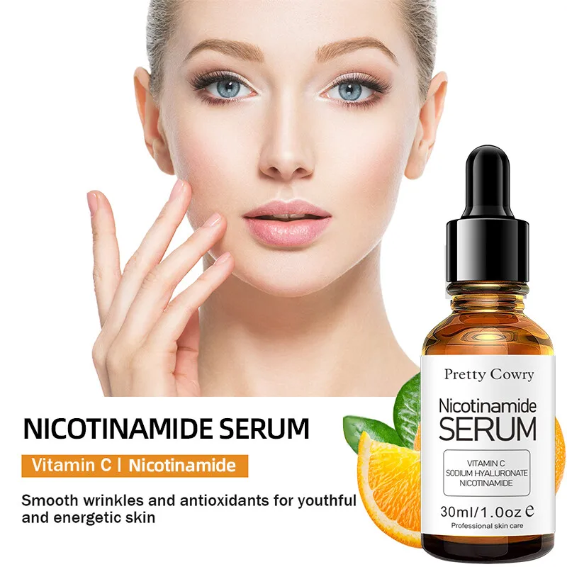 Pretty Cowry Natural Formula Niacinamide Serum Brightens Skin Anti-Oxidant Reduces Dark Spots Lightweight and Easily Absorbed
Pretty Cowry Natural Formula Niacinamide Serum Brightens Skin Anti-Oxidant Reduces Dark Spots Lightweight and Easily Absorbed
