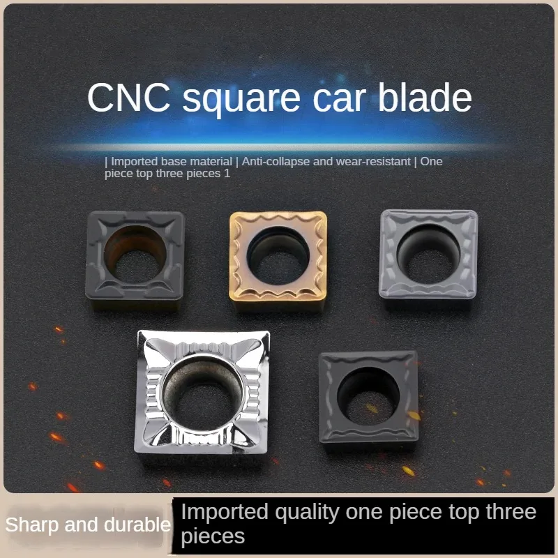 CNC Square Turning Blade Square Blade SCMT09T304 SCMT120404 Steel Parts Stainless Steel Cast Iron inserts
CNC Square Turning Blade Square Blade SCMT09T304 SCMT120404 Steel Parts Stainless Steel Cast Iron inserts