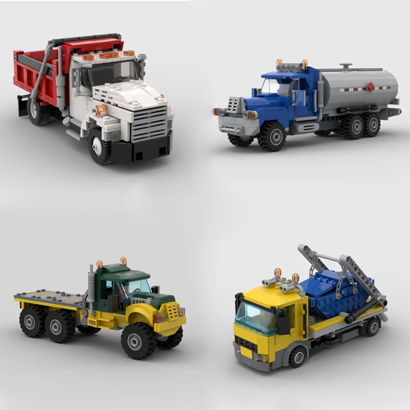 Moc City Car Series Bricks Dump Truck Trailer DIY Technologie Modulaire bouwstenen Kinderen Cadeau Kerstspeelgoed
Moc City Car Series Bricks Dump Truck Trailer DIY Technologie Modulaire bouwstenen Kinderen Cadeau Kerstspeelgoed