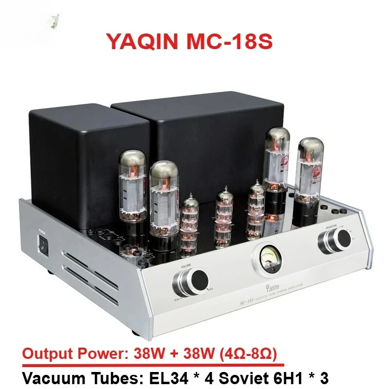 Yaqin MC-18S New Product Fever Grade EL34 Tube Amplifier HiFi Push-Pull Combined Home High-Fidelity Audio
Yaqin MC-18S New Product Fever Grade EL34 Tube Amplifier HiFi Push-Pull Combined Home High-Fidelity Audio