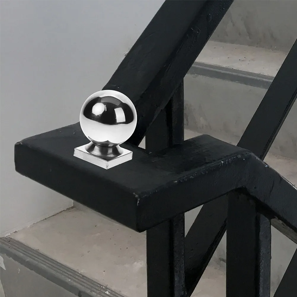 2pcs Stainless Steel Balls For Handrail Smooth Finish Easy Install Replacement Banister Caps Stair Railing Fence Deck Post Decor
2pcs Stainless Steel Balls For Handrail Smooth Finish Easy Install Replacement Banister Caps Stair Railing Fence Deck Post Decor