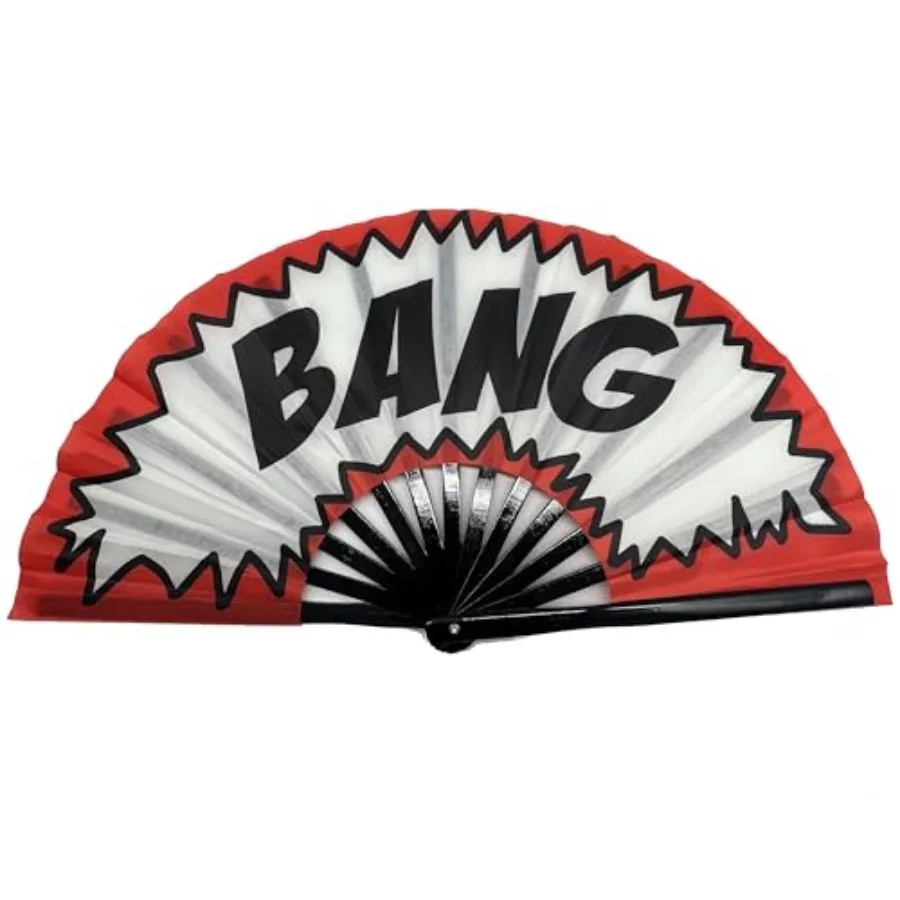 Chitlin Circuit Large Concert Folding Hand Fan, Foldable Handheld CLACK Fans
Chitlin Circuit Large Concert Folding Hand Fan, Foldable Handheld CLACK Fans