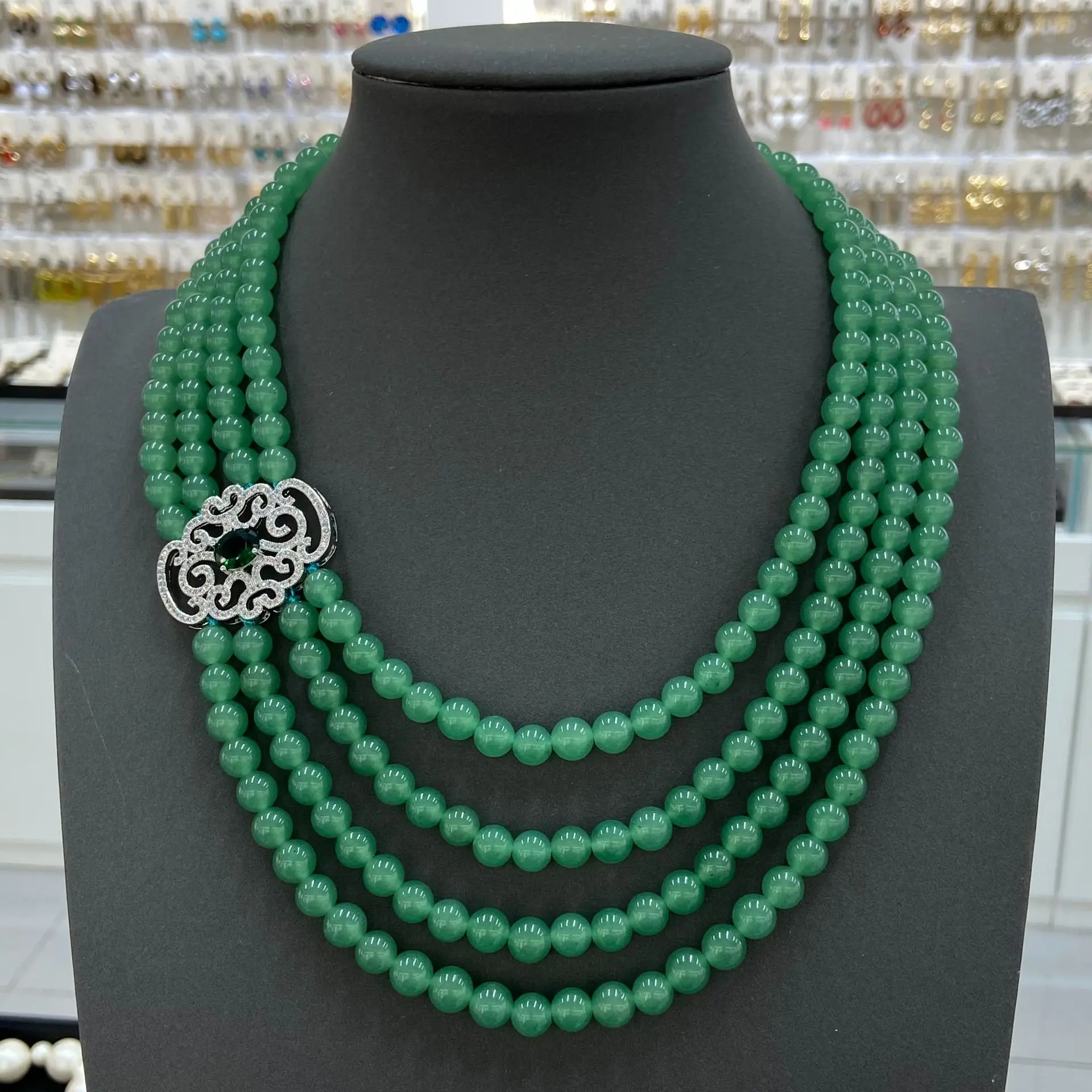New Natural Dushan Jade 8M Multi-Layer Necklace 2026
New Natural Dushan Jade 8M Multi-Layer Necklace 2026