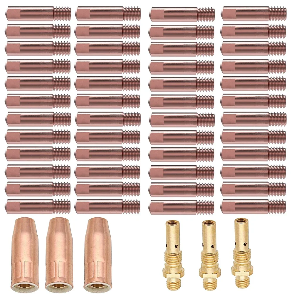 46PC MIG Welder Accessory Kit Mig Welding Contact Tip Consumables MB15 15AK Contact Tip 0.035" 100L Electric Soldering Irons
46PC MIG Welder Accessory Kit Mig Welding Contact Tip Consumables MB15 15AK Contact Tip 0.035" 100L Electric Soldering Irons