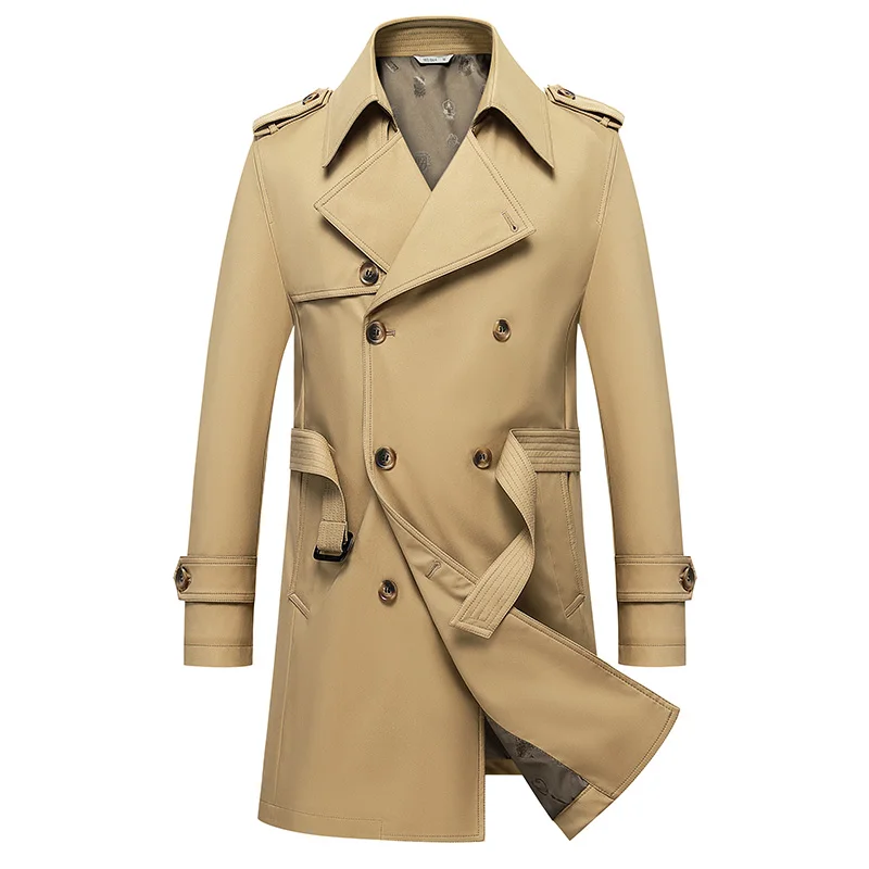 Classic Men's Trench Coat 8XL Plus Size Windbreaker High Quality Business Casual Wind Coat Men Clothing Oversized Ponchos
Classic Men's Trench Coat 8XL Plus Size Windbreaker High Quality Business Casual Wind Coat Men Clothing Oversized Ponchos