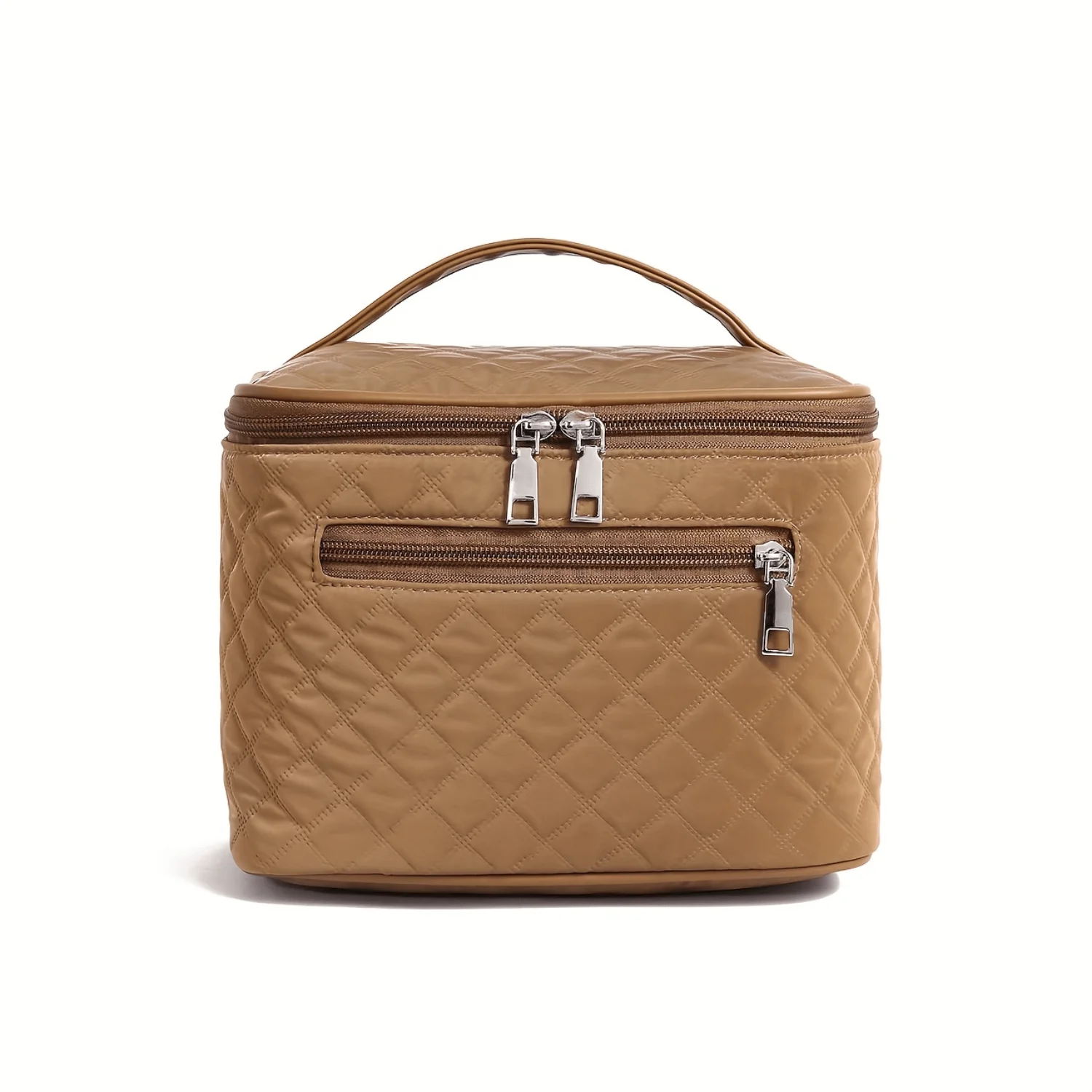 Large-capacity Cosmetic Bag, Solid Color Zipper Multi-functional Bag, Lightweight Toiletry Wash Bag For Women's Outdoor Trip Us
Large-capacity Cosmetic Bag, Solid Color Zipper Multi-functional Bag, Lightweight Toiletry Wash Bag For Women's Outdoor Trip Us