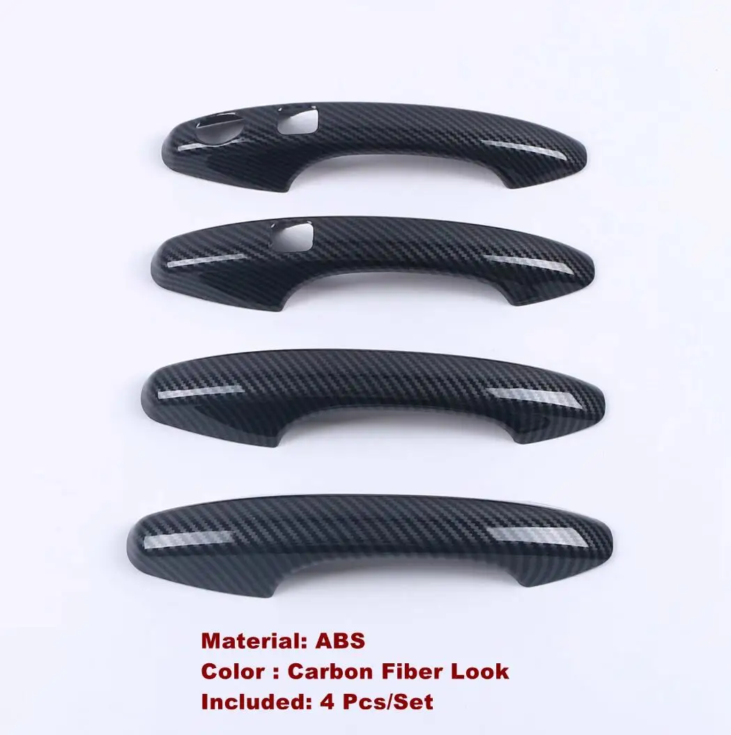 ABS Chrome / Carbon Fiber Look Door Pull Doorknob Handle Bowl Decoration Cap Cover Trim For Haval H6 2021 - 2024 Car Accessories
ABS Chrome / Carbon Fiber Look Door Pull Doorknob Handle Bowl Decoration Cap Cover Trim For Haval H6 2021 - 2024 Car Accessories