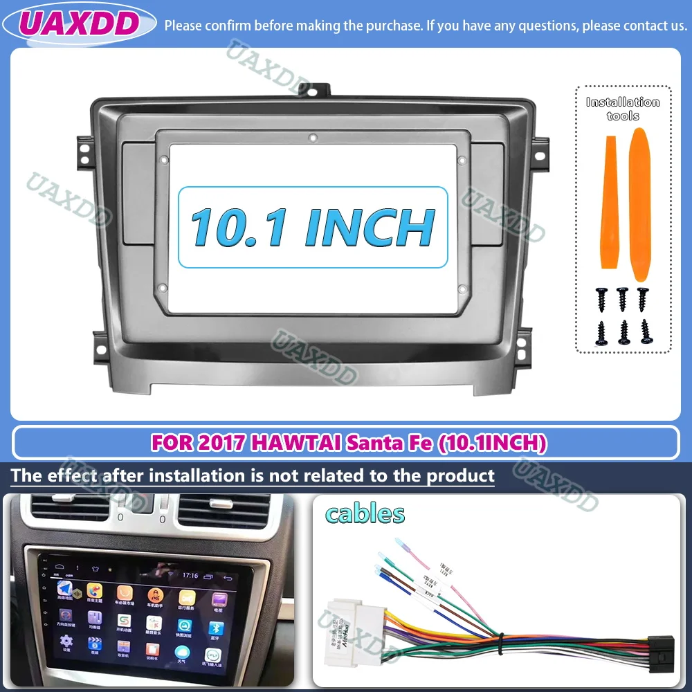 2 Din Android car radio Frame for Hawtai Santa Fe 2017 Android Big Screen Audio Dash Fitting Panel Kit 10.1inch Center fascia
2 Din Android car radio Frame for Hawtai Santa Fe 2017 Android Big Screen Audio Dash Fitting Panel Kit 10.1inch Center fascia