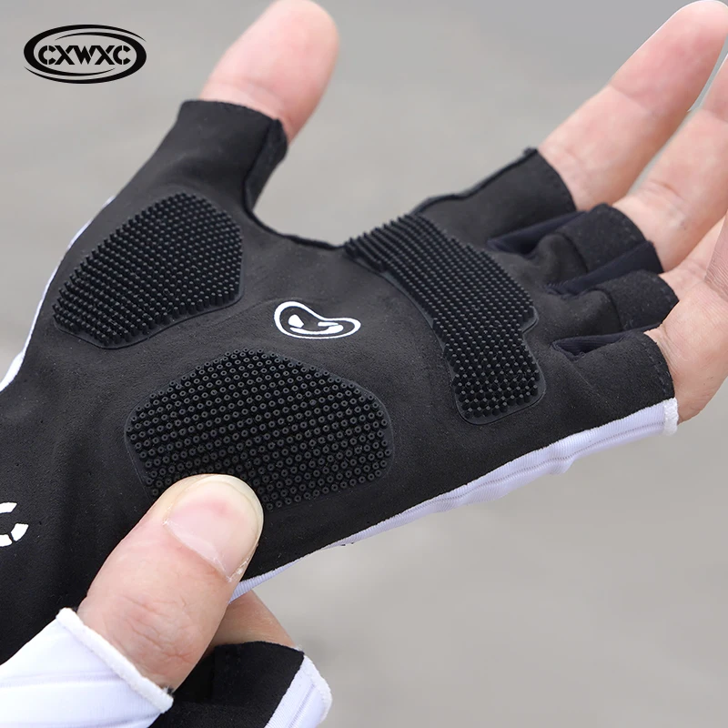CXWXC Half Finger Cycling Gloves Summer Bicycle Gloves Breathable Shock-absorption Anti-Slip High-Stretch MTB Road Bike Gloves
CXWXC Half Finger Cycling Gloves Summer Bicycle Gloves Breathable Shock-absorption Anti-Slip High-Stretch MTB Road Bike Gloves