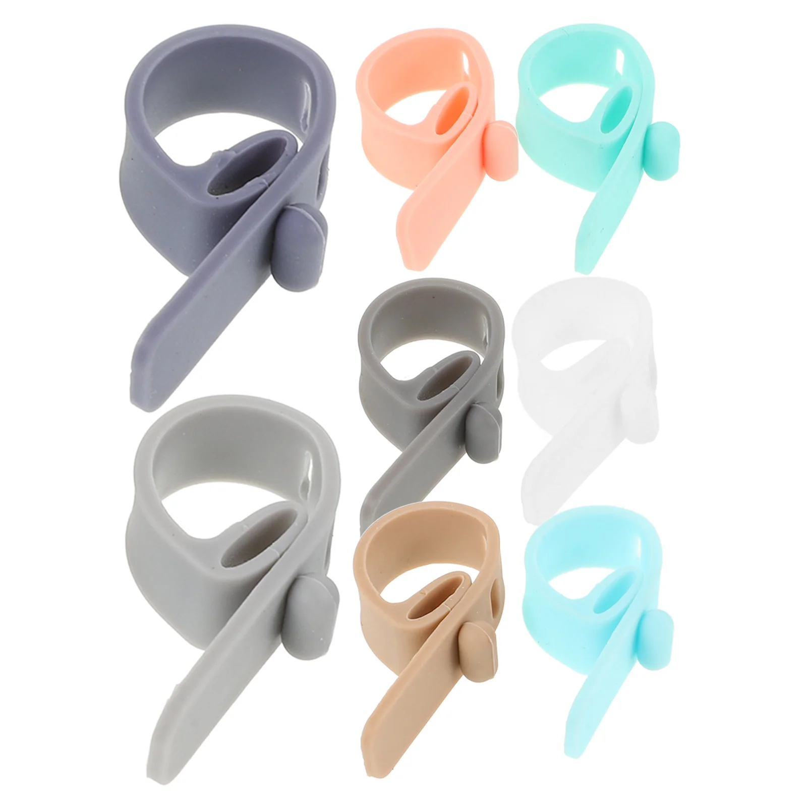 8Pcs Silicone Cable Ties Wire Organizer Strap for Cord Management Reusable Cable Tie Bundle Winder for Home Office
8Pcs Silicone Cable Ties Wire Organizer Strap for Cord Management Reusable Cable Tie Bundle Winder for Home Office