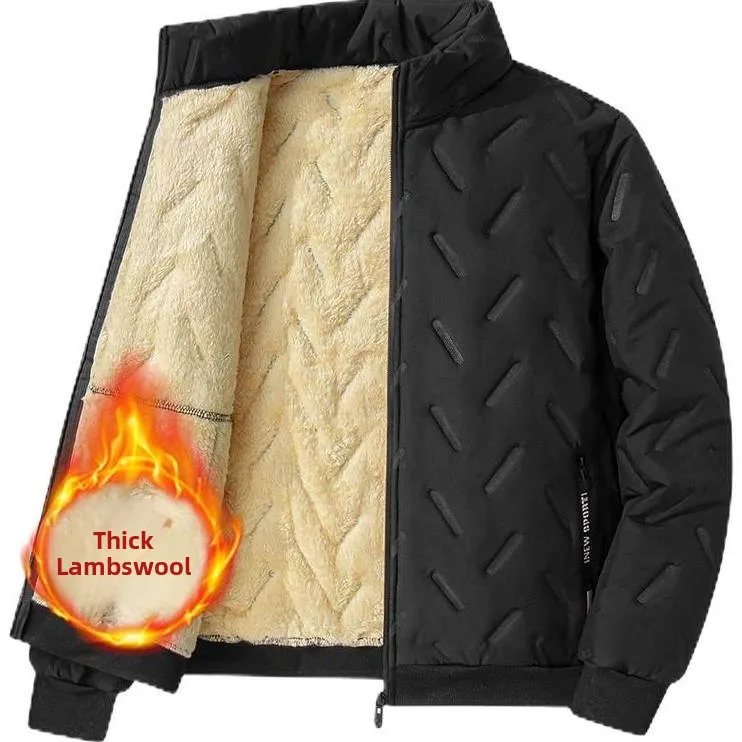 Мужское свободное пальто Thiened Fce на подкладке из хлопка, осень-зима, теплое бархатное пальто из ягненка, длинное повседневное пальто на молнии с застежкой-молнией...
Мужское свободное пальто Thiened Fce на подкладке из хлопка, осень-зима, теплое бархатное пальто из ягненка, длинное повседневное пальто на молнии с застежкой-молнией...