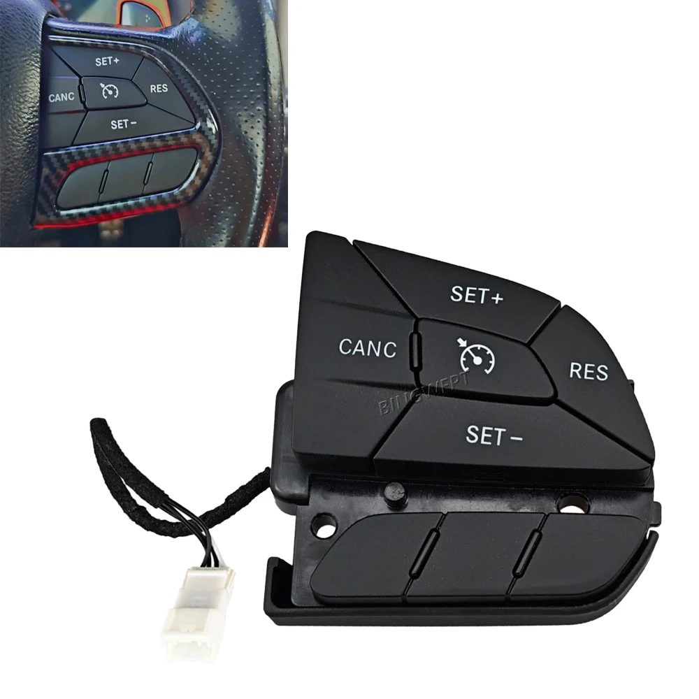 Steering Wheel Cruise Control Switch Button Right Side 53358868 05081288AA For Dodge Durango Jeep Grand Cherokee 2014-2018
Steering Wheel Cruise Control Switch Button Right Side 53358868 05081288AA For Dodge Durango Jeep Grand Cherokee 2014-2018