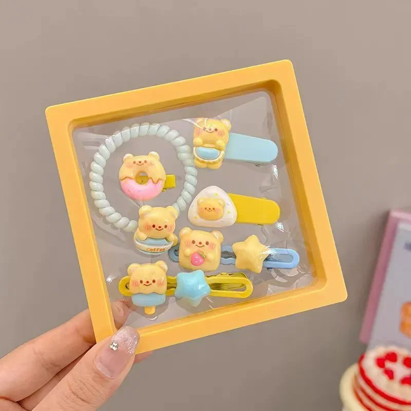 Children's Hair Clip Set Cute Baby Cartoon Flower Sweet Beauty Children Butterfly Side Bangs Hair Accessory
Children's Hair Clip Set Cute Baby Cartoon Flower Sweet Beauty Children Butterfly Side Bangs Hair Accessory