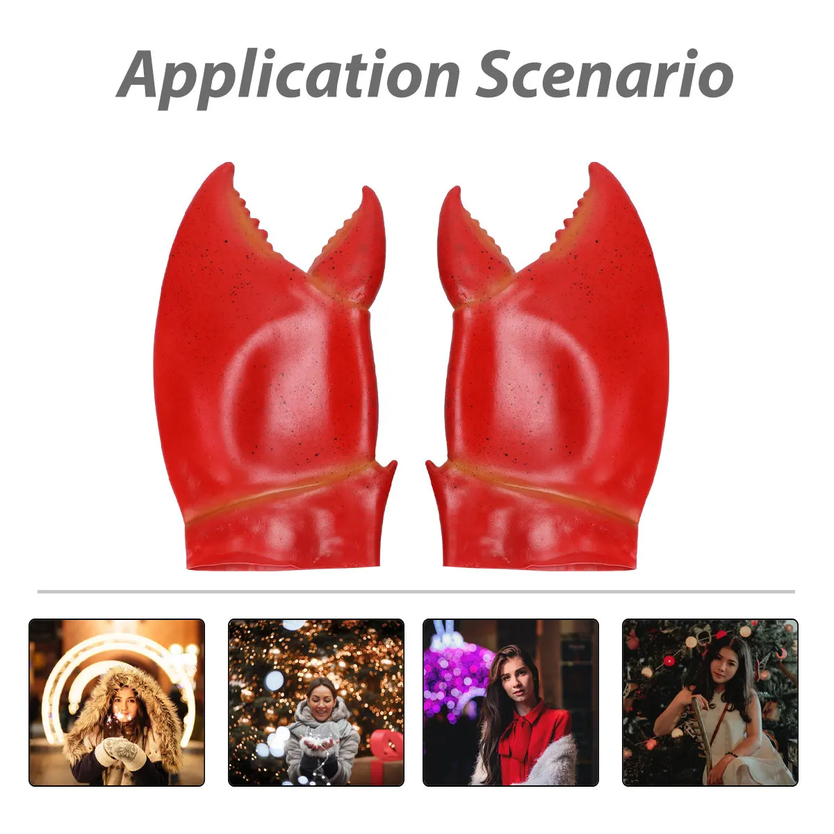 1Pair Crab Claw Glove Latex Cartoon Glove Soft Comfortable Warm Hand Accessory for Party Pranks Video Chat Funny Decoration
1Pair Crab Claw Glove Latex Cartoon Glove Soft Comfortable Warm Hand Accessory for Party Pranks Video Chat Funny Decoration