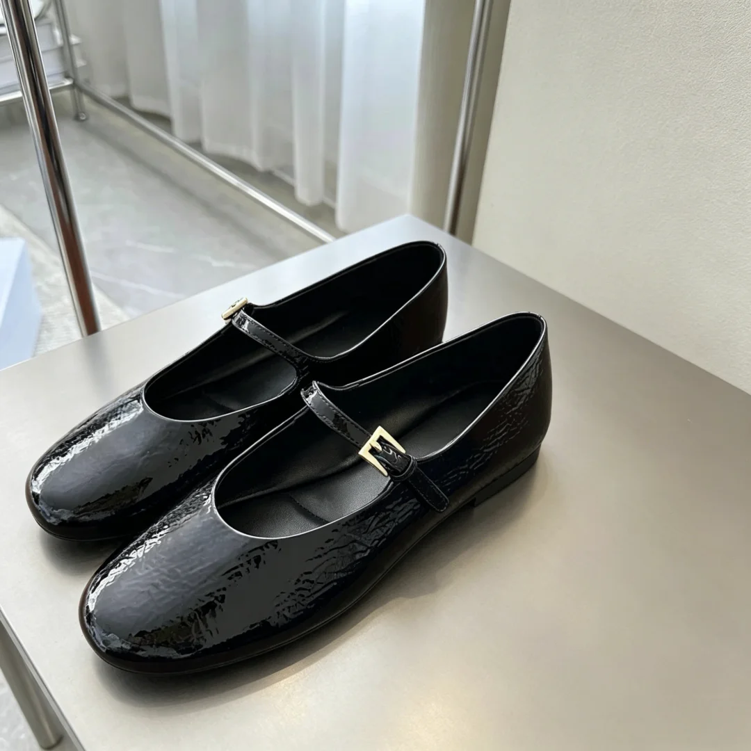 Luxury Brand High-End Flat Shoes Offer Women's Ballet Flats Patent Leather Casual Flats Leather Ballet Flats Luxury Slip-on
Luxury Brand High-End Flat Shoes Offer Women's Ballet Flats Patent Leather Casual Flats Leather Ballet Flats Luxury Slip-on