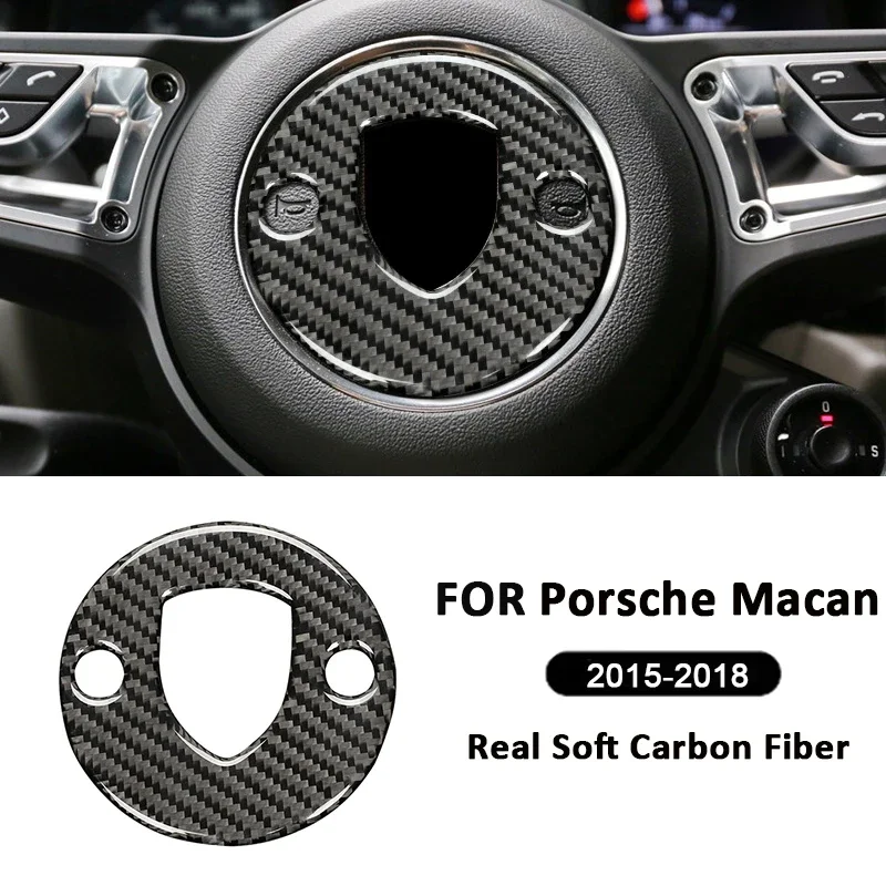 For Porsche Macan 2015-2018 Carbon Fiber Car Steering Wheel Center Logo Emblem Frame Decoration Sticker Interior Accessories
For Porsche Macan 2015-2018 Carbon Fiber Car Steering Wheel Center Logo Emblem Frame Decoration Sticker Interior Accessories