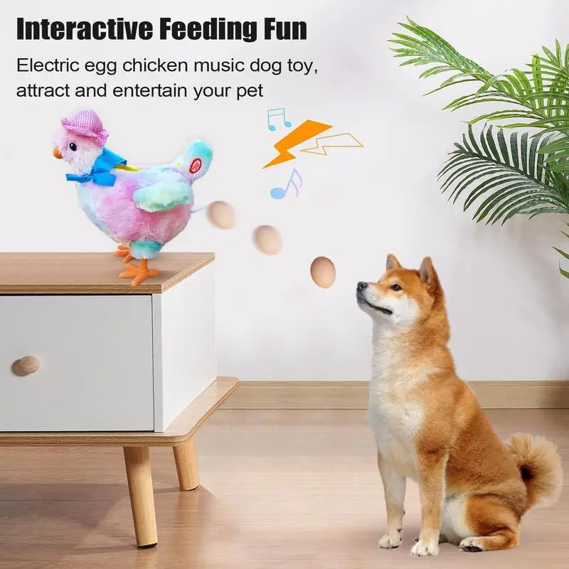 Interactive Dog Toy Electric Plush Chicken Dog Toy With Sound Funny Interactive Food Dispenser With Sound Pet Supplies For
Interactive Dog Toy Electric Plush Chicken Dog Toy With Sound Funny Interactive Food Dispenser With Sound Pet Supplies For