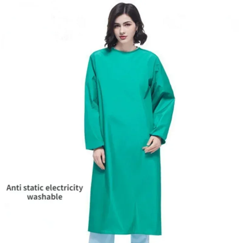 New Wear Resistant Breathable Quick Drying Surgical Gown Long Sleeve Operating Room Apron Cover Hospital Work Green Medical
New Wear Resistant Breathable Quick Drying Surgical Gown Long Sleeve Operating Room Apron Cover Hospital Work Green Medical