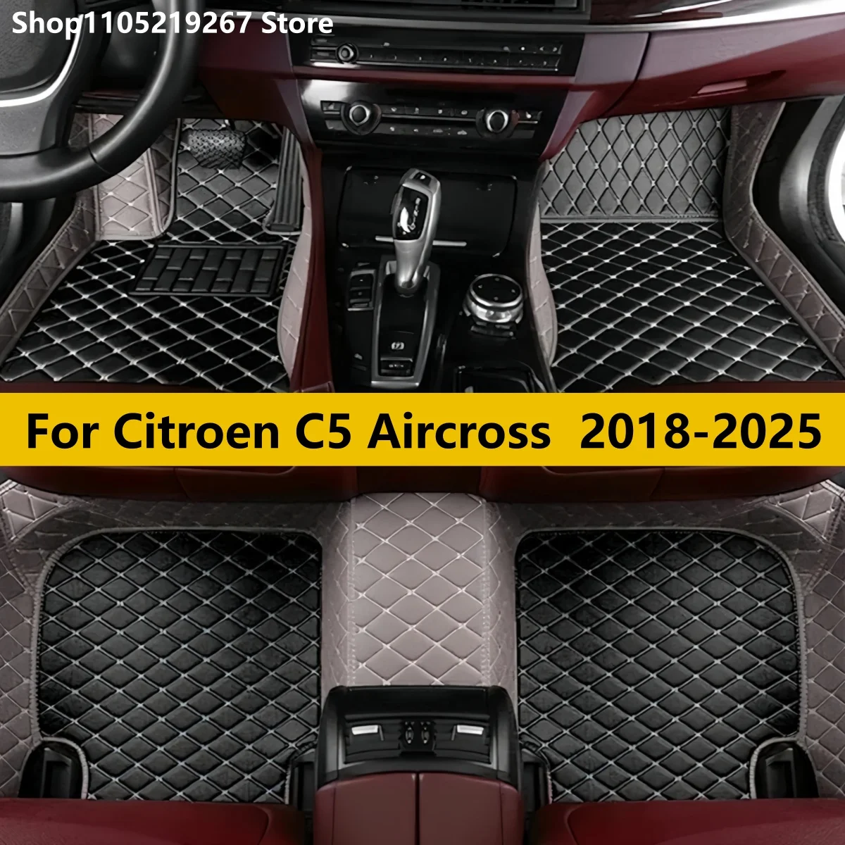 Custom Car Floor Mats Fit For Citroen C5 Aircross 2018 2019 2020 2021 2022 2023 2024 2025 Auto Accessories Car Carpets Full Set
Custom Car Floor Mats Fit For Citroen C5 Aircross 2018 2019 2020 2021 2022 2023 2024 2025 Auto Accessories Car Carpets Full Set