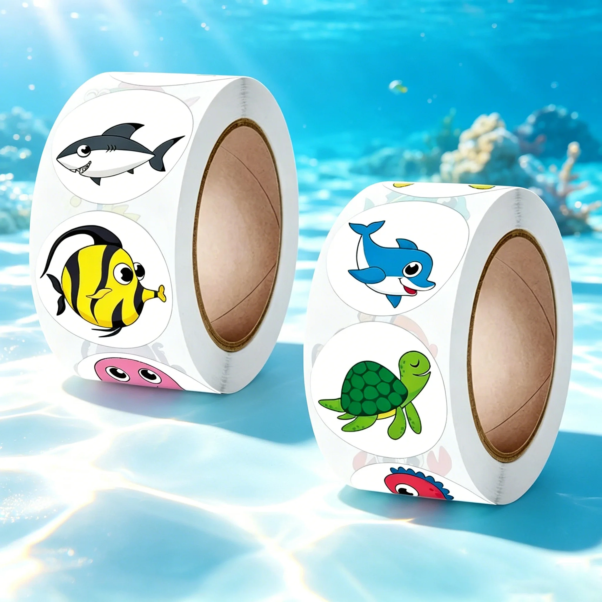 100-500PCS New Kids Stickers Korean Stationery Rolling Cartoon Animal Stickers Roll Small Packaging Stickers Photocard Decor
100-500PCS New Kids Stickers Korean Stationery Rolling Cartoon Animal Stickers Roll Small Packaging Stickers Photocard Decor