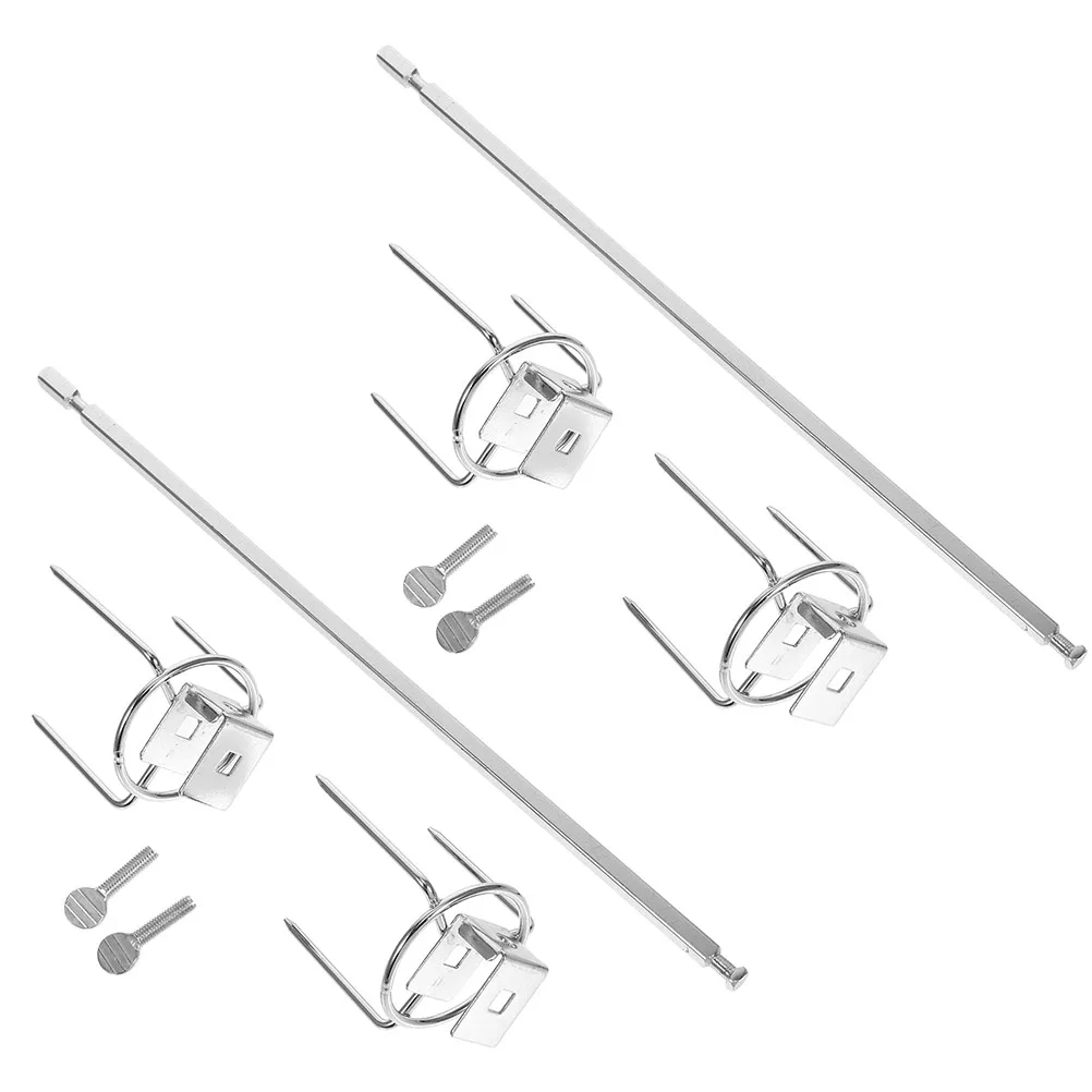 Electric Oven Rack BBQ Forks Grilling Air Fryer Chicken Rotating Kitchen Tools Stainless Steel Meats Forks For Cooking
Electric Oven Rack BBQ Forks Grilling Air Fryer Chicken Rotating Kitchen Tools Stainless Steel Meats Forks For Cooking