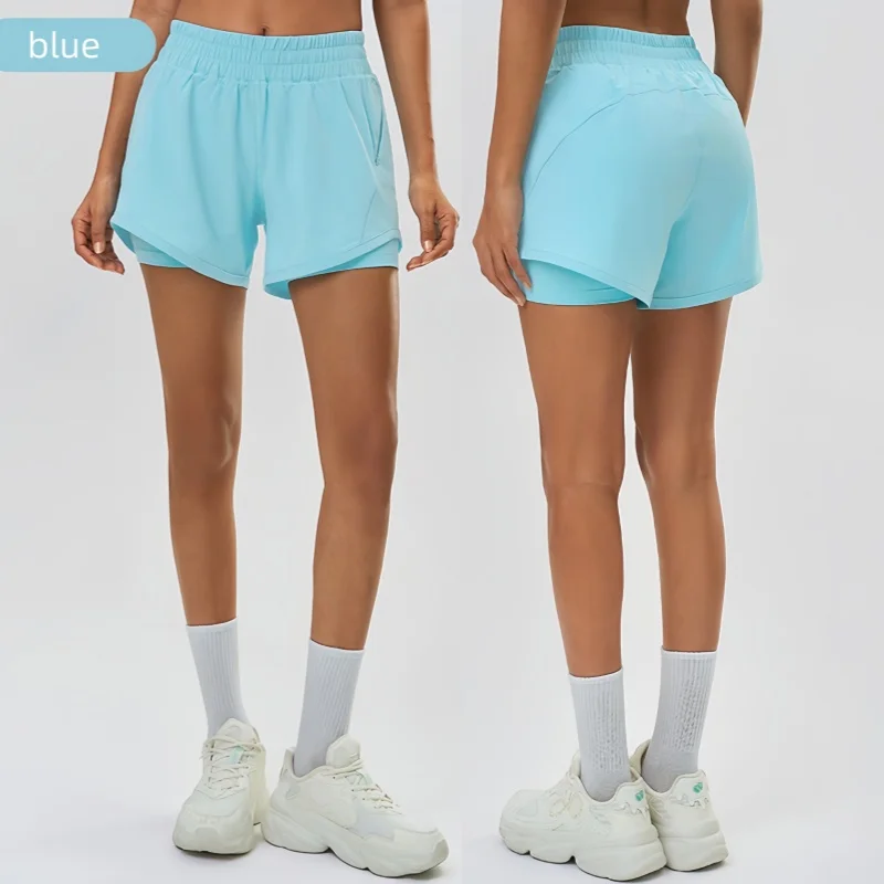 Women's High-Waisted Yoga Shorts - Summer Breathable 2-in-1 Workout Hot Shorts with Anti-Slip Design for Training & Fitness
Women's High-Waisted Yoga Shorts - Summer Breathable 2-in-1 Workout Hot Shorts with Anti-Slip Design for Training & Fitness