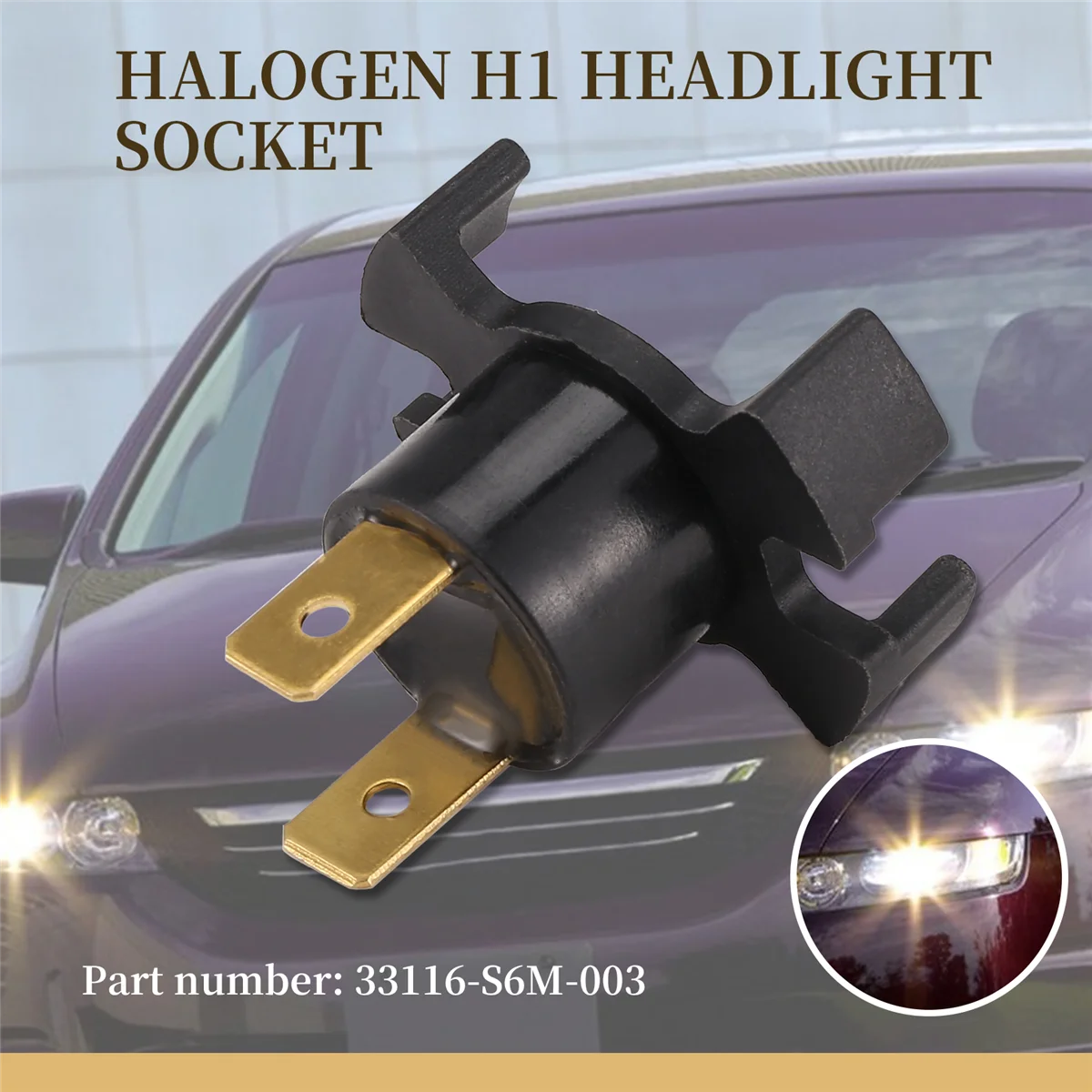 Адаптер держателя гнезда лампы фары для Acura RSX Odyssey-A77Q 
Адаптер держателя гнезда лампы фары для Acura RSX Odyssey-A77Q