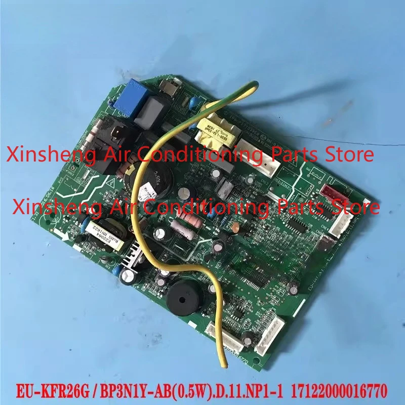 Suitable for Midea inverter air conditioner EU-KFR26G BP3N1Y-AB17122000016770 main board
Suitable for Midea inverter air conditioner EU-KFR26G BP3N1Y-AB17122000016770 main board