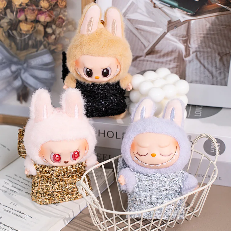 Set Cute 17CM Pendant Labubu Doll 1st 2nd and 3rd Generation Labubu Doll Accessories Outfit Doll Clothes
Set Cute 17CM Pendant Labubu Doll 1st 2nd and 3rd Generation Labubu Doll Accessories Outfit Doll Clothes