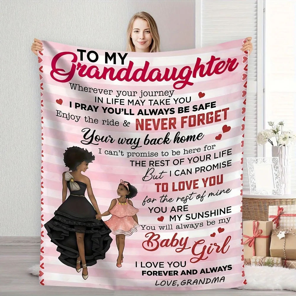 Alphabet Blanket Throw Blanket for Granddaughter Warm and Cozy Soft Blanket All Season Multi-purpose Gift Blanket
Alphabet Blanket Throw Blanket for Granddaughter Warm and Cozy Soft Blanket All Season Multi-purpose Gift Blanket