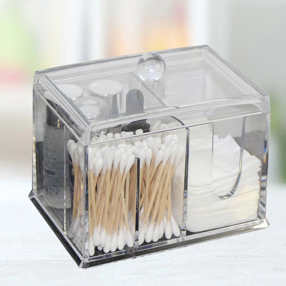 White Cotton Storage Box for Pads Swabs Premium Material Keeps Tidy Dust Proof Lids Bi Weekly Containers Cotton Pads
White Cotton Storage Box for Pads Swabs Premium Material Keeps Tidy Dust Proof Lids Bi Weekly Containers Cotton Pads