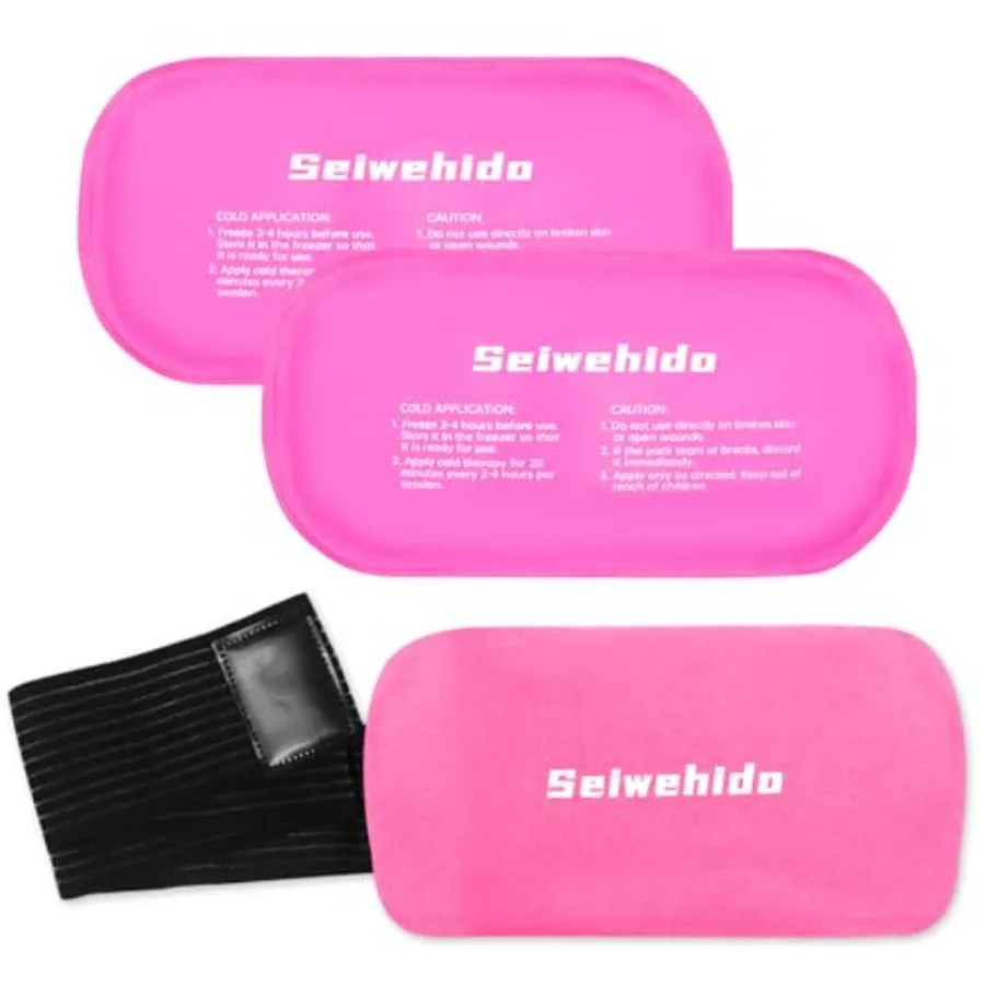 Ice Packs for Injuries Reusable Gel 2 Cold Compress Therapy Pack with Adjustable Strap Soft Ice Wraps for Ankle Knee Leg Neck S
Ice Packs for Injuries Reusable Gel 2 Cold Compress Therapy Pack with Adjustable Strap Soft Ice Wraps for Ankle Knee Leg Neck S