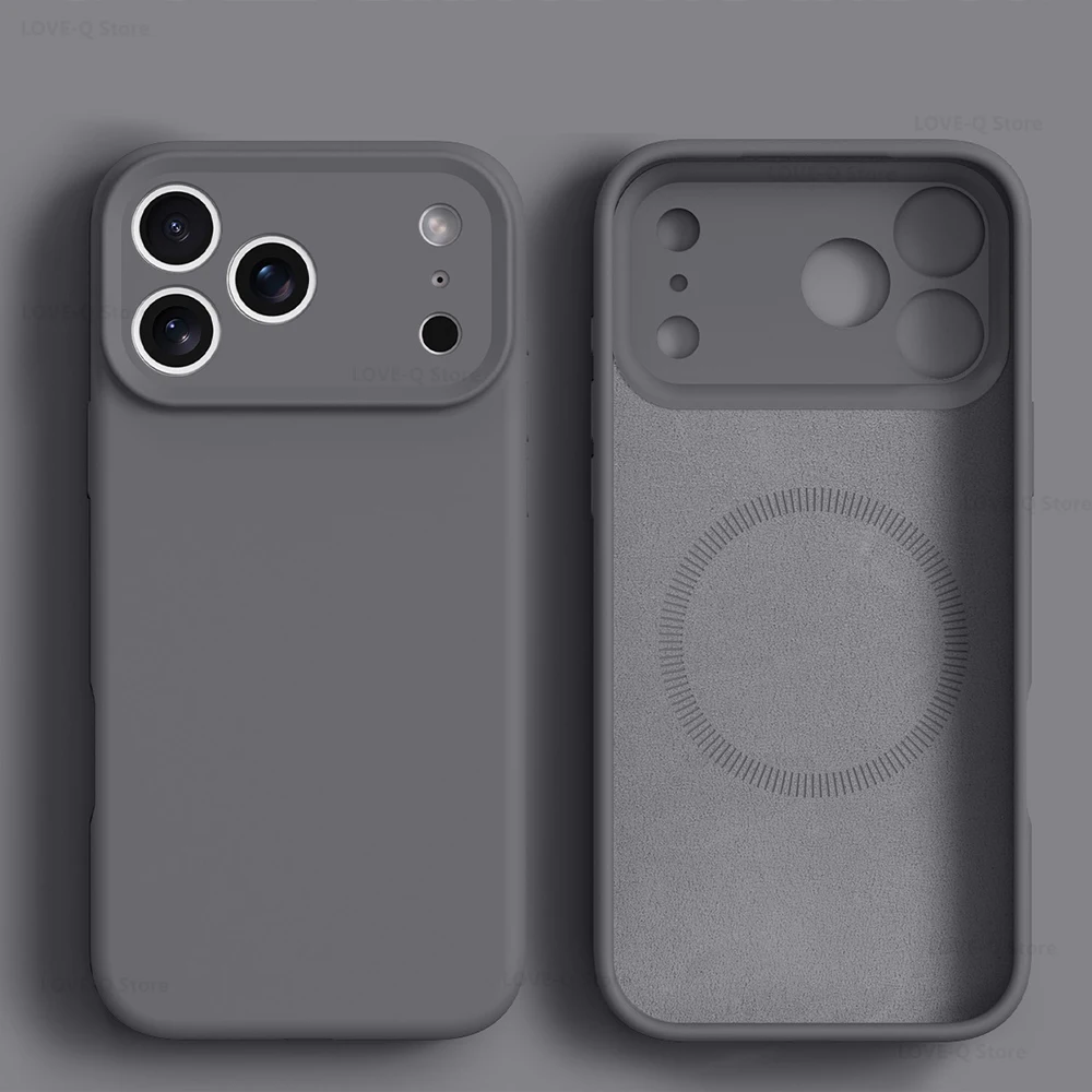 Роскошный жидкий силиконовый магнитный чехол Magsafe для iPhone 17, 16, 15, 14, 13, 12, Pro Max Plus 17Pro 17, Чехлы с беспроводной зарядкой Air чехол на айфон 17 про макс
Роскошный жидкий силиконовый магнитный чехол Magsafe для iPhone 17, 16, 15, 14, 13, 12, Pro Max Plus 17Pro 17, Чехлы с беспроводной зарядкой Air чехол на айфон 17 про макс