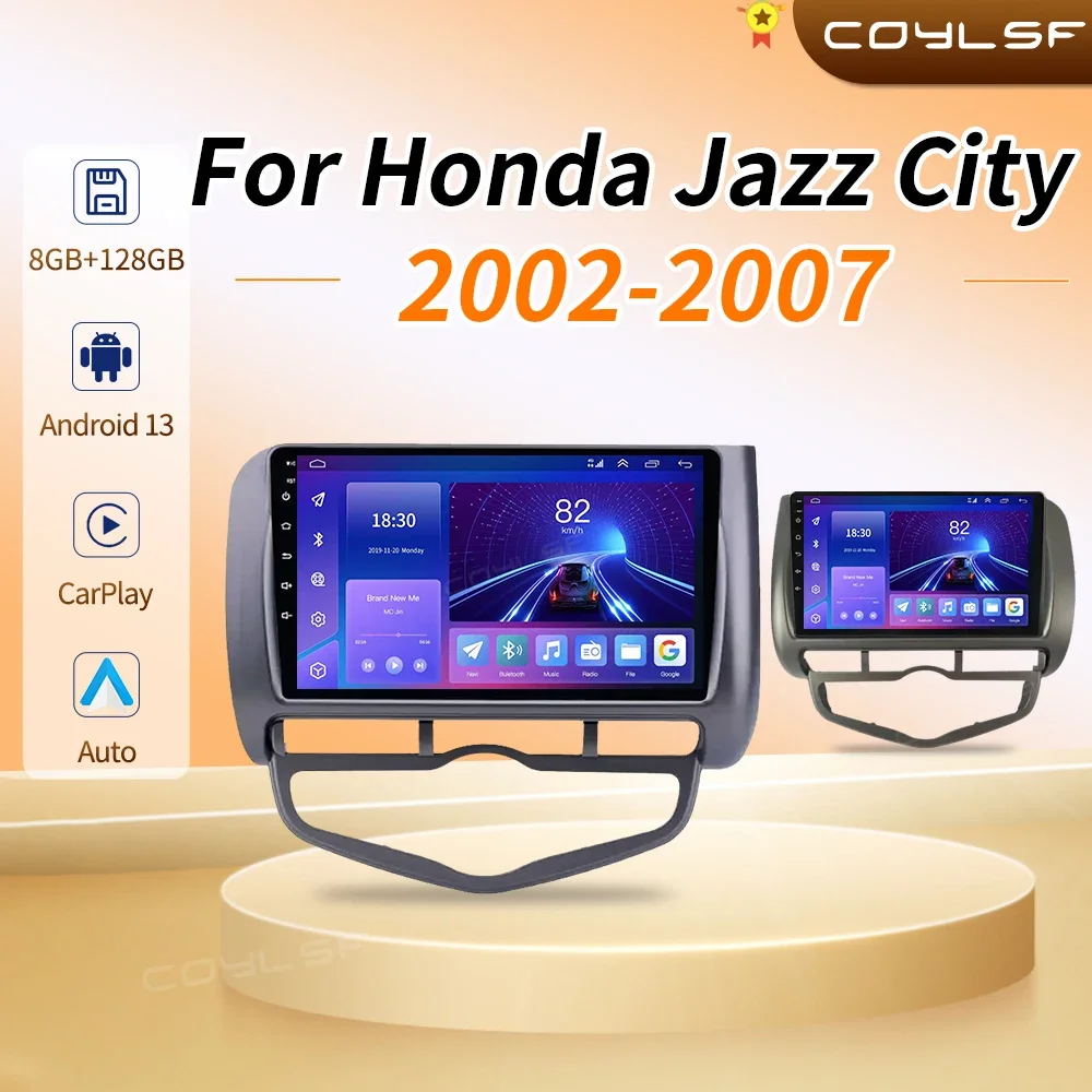 Android 13 Car Radio For HONDA JAZZ City 2002-2007 Stereo Multimedia Audio Video Player Carplay Auto 2Din DVD Head Unit 
Android 13 Car Radio For HONDA JAZZ City 2002-2007 Stereo Multimedia Audio Video Player Carplay Auto 2Din DVD Head Unit
