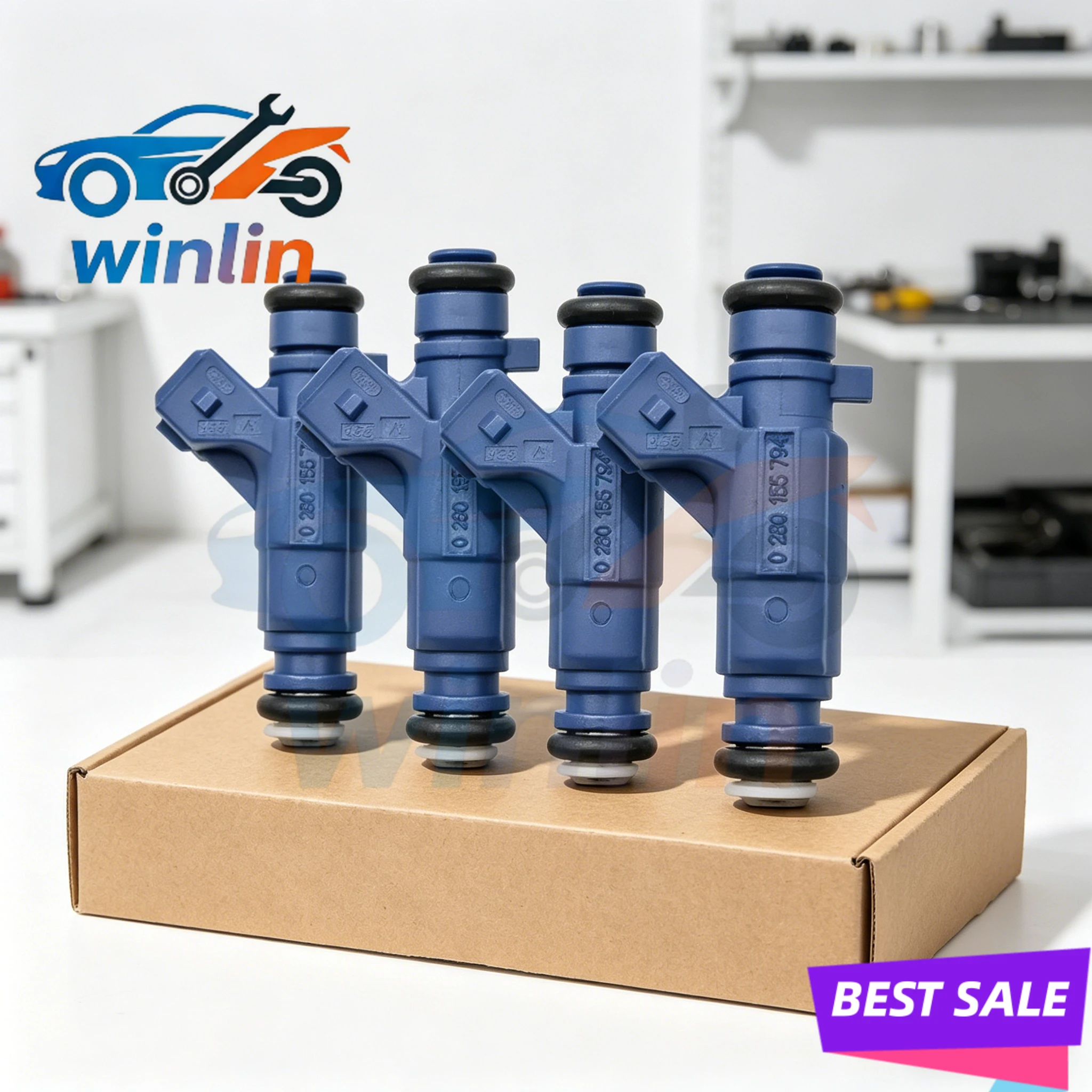 4PCS Fuel Injectors 0280155794 1984C6 96256259 for Peugeot 206 306 for Citroen Saxo Xsara
4PCS Fuel Injectors 0280155794 1984C6 96256259 for Peugeot 206 306 for Citroen Saxo Xsara