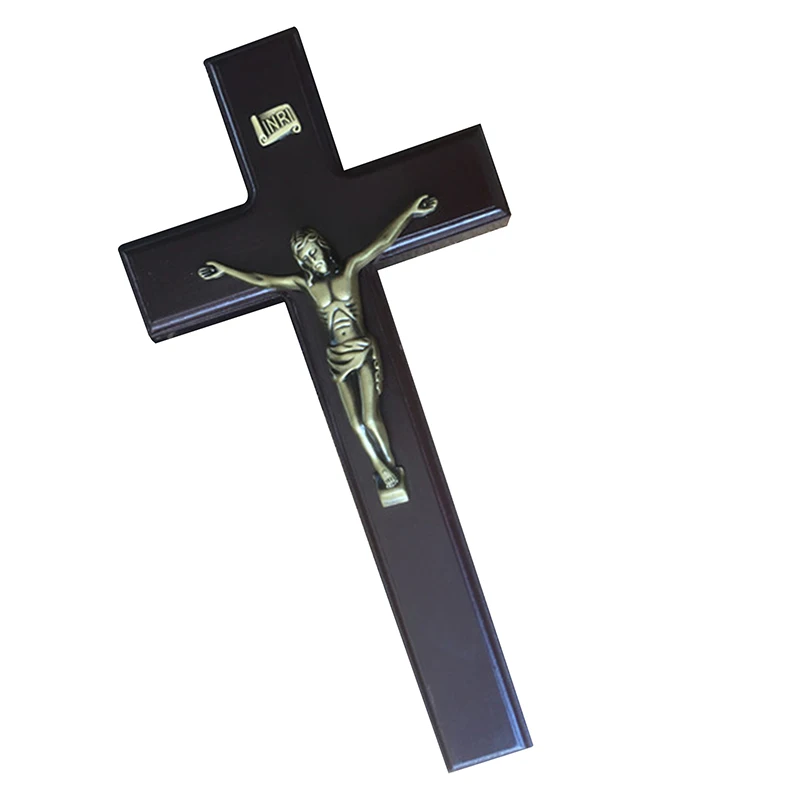 Wall Catholic Cross Hanging Jesus Christ Cross Wooden Ornament for Living Room Home Church Decor
Wall Catholic Cross Hanging Jesus Christ Cross Wooden Ornament for Living Room Home Church Decor