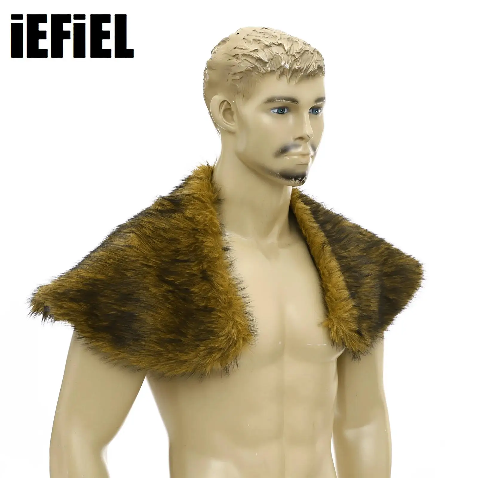 Viking Fur Shawl Wrap Medieval Faux Fur Cape Shoulder Cape Men Halloween Carnival Renaissance Cosplay Costume Winter Warm Cloak
Viking Fur Shawl Wrap Medieval Faux Fur Cape Shoulder Cape Men Halloween Carnival Renaissance Cosplay Costume Winter Warm Cloak