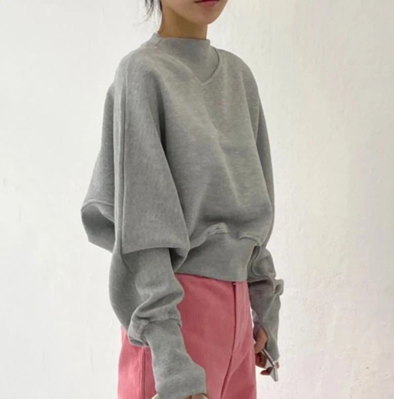 Женский повседневный пуловер в стиле Харадзюку, женские серые модные укороченные толстовки с длинными рукавами и завязками на талии
Женский повседневный пуловер в стиле Харадзюку, женские серые модные укороченные толстовки с длинными рукавами и завязками на талии