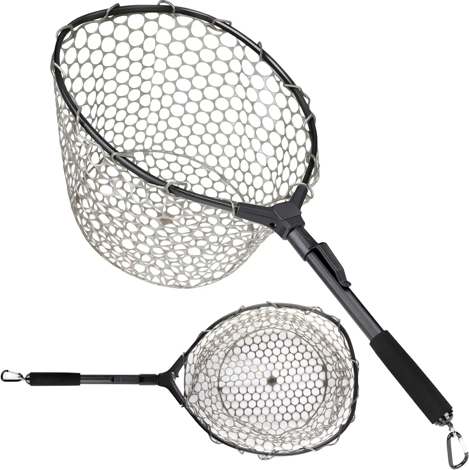 Folding Fly Fishing Net Fresh Water Landing Net for Bass Trout Safe Catch Release Fishing Gear
Folding Fly Fishing Net Fresh Water Landing Net for Bass Trout Safe Catch Release Fishing Gear