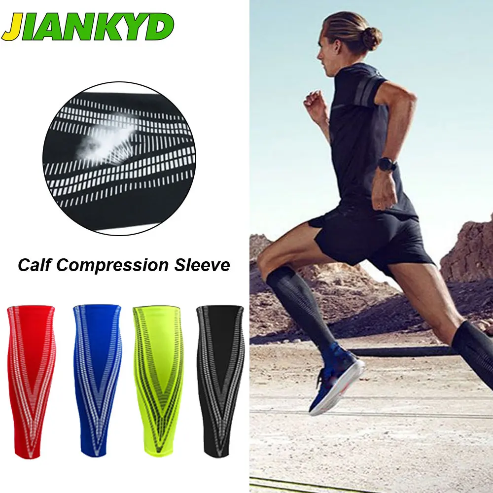 Calf Compression Sleeve - Leg Compression Socks for Shin Splint, Calf Pain Relief - Men, Women - Calf Guard for Running, Cycling
Calf Compression Sleeve - Leg Compression Socks for Shin Splint, Calf Pain Relief - Men, Women - Calf Guard for Running, Cycling