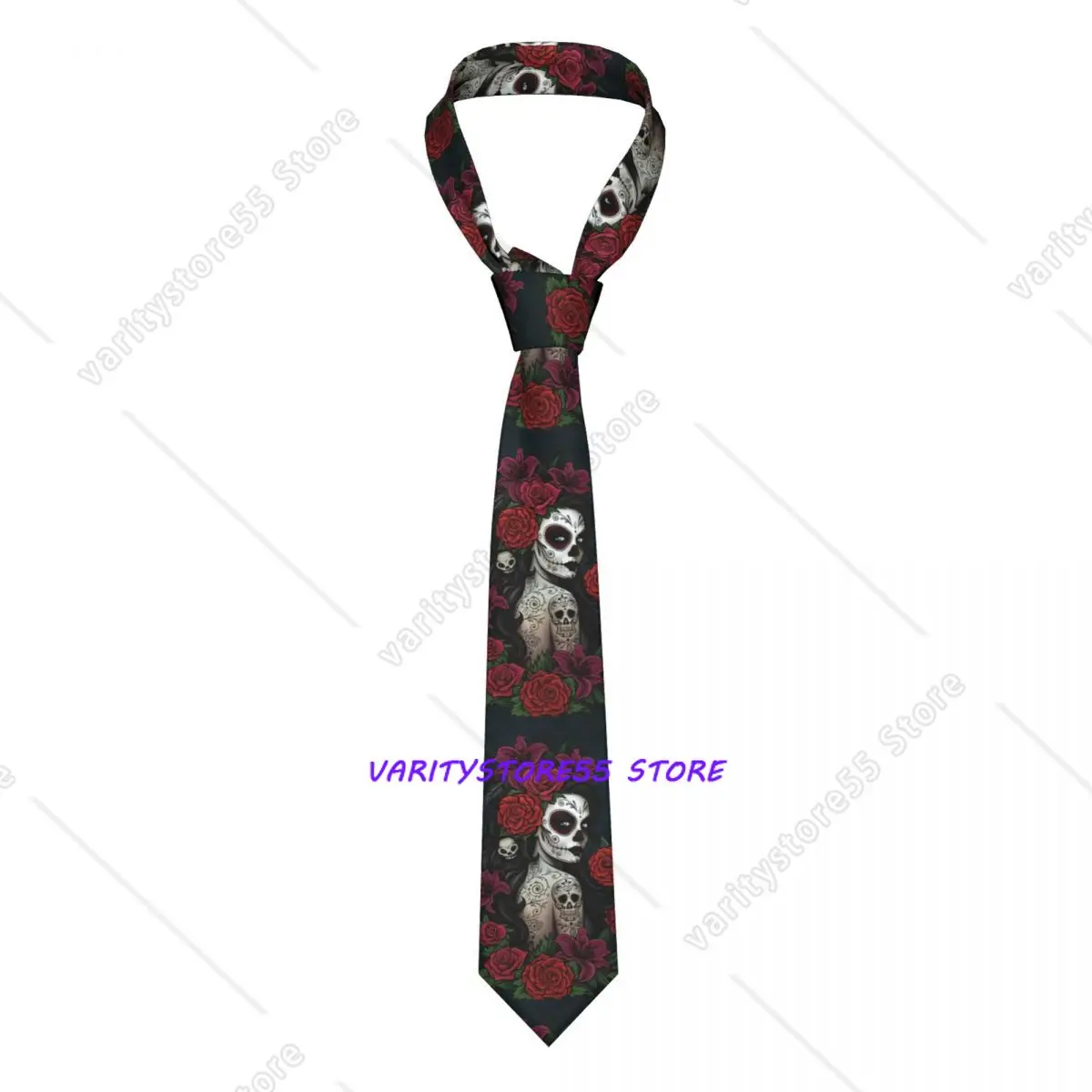 Custom Mexican Sugar Skull Day Of The Dead Neckties Men Silk Skeleton Gothic Halloween Neck Tie for Business
Custom Mexican Sugar Skull Day Of The Dead Neckties Men Silk Skeleton Gothic Halloween Neck Tie for Business