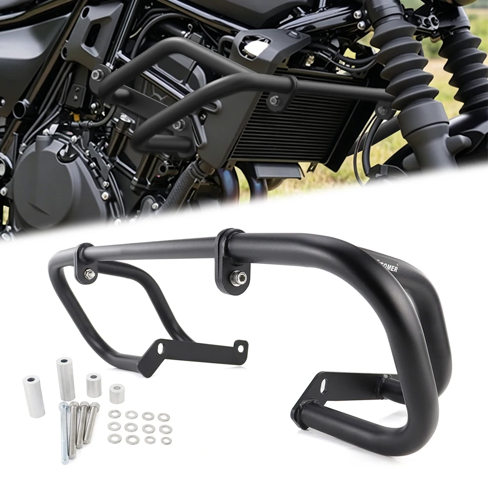 Motorcycle Steel Highway Engine Guard Crash Bars Frame Bumper Fairing Protector Bars Eliminator 500 450 2024-2025 For Kawasaki
Motorcycle Steel Highway Engine Guard Crash Bars Frame Bumper Fairing Protector Bars Eliminator 500 450 2024-2025 For Kawasaki