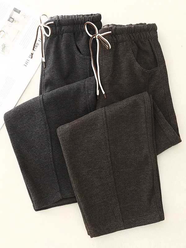 Thiened Warm Straight Leg Pants Women's plus Size Loose Faionable Versatile Casual Pants High Waist Wide Leg Trousers
Thiened Warm Straight Leg Pants Women's plus Size Loose Faionable Versatile Casual Pants High Waist Wide Leg Trousers