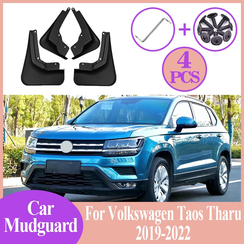 Car Mudflaps Front Rear Fender Wheel Cover Guard Mudguard Splash Guard Accessories For Volkswagen VW Taos Tharu 2019-2023 2020
Car Mudflaps Front Rear Fender Wheel Cover Guard Mudguard Splash Guard Accessories For Volkswagen VW Taos Tharu 2019-2023 2020
