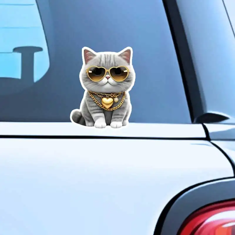 Super Cool Kitten Silent Mirror Car Stickers Waterproof for Rear Window And Bumper Fun Children's Room Decor HE113
Super Cool Kitten Silent Mirror Car Stickers Waterproof for Rear Window And Bumper Fun Children's Room Decor HE113
