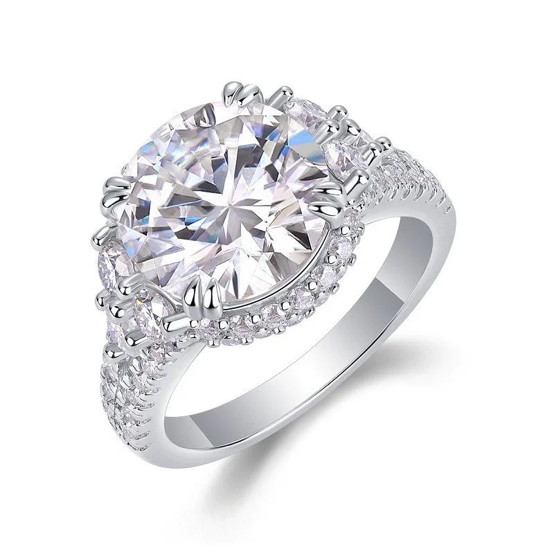 ZFSILVER модное классическое изысканное серебро 925 пробы с муассанитом, дизайн 5 карат, роскошное круглое кольцо для подвесок, женские аксессуары, ювелирные изделия, подарок R15169
ZFSILVER модное классическое изысканное серебро 925 пробы с муассанитом, дизайн 5 карат, роскошное круглое кольцо для подвесок, женские аксессуары, ювелирные изделия, подарок R15169