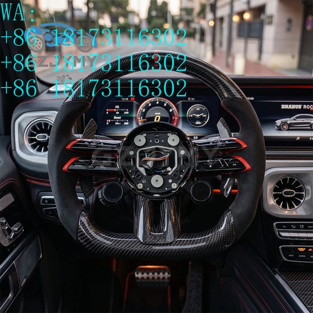 Factory Discounts Carbon Fiber Steering Wheel for W204 W205 W166 W167 W213 W222 W223 W463 A45 C63 S63 G63 E200 E260 E300 E320
Factory Discounts Carbon Fiber Steering Wheel for W204 W205 W166 W167 W213 W222 W223 W463 A45 C63 S63 G63 E200 E260 E300 E320